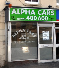 Alpha Cars, Crawley High Street