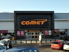 Exterior of Comet, County Oak Retail Park