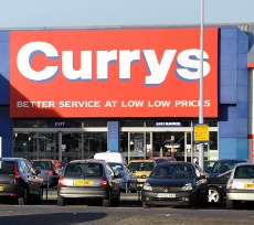 Exterior of Curry's, County Oak Retail Park