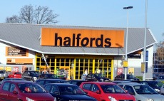 Exterior of Halfords, County Oak Retail Park