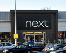 Exterior of Next, County Oak Retail Park