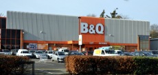 Exterior of B & Q, Crawley