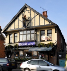 The Moonraker pub, Three Bridges