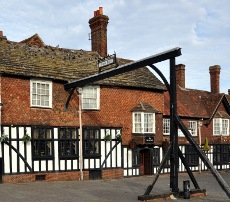 Exterior of George hotel, Crawley