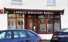 Exterior of Langley Miniature Models, Crawley