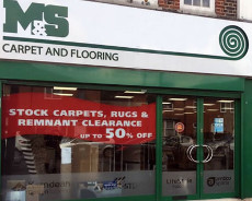 M&S Carpet and Flooring shop front