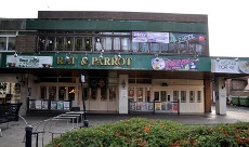 Exterior of the Rat and Parrot pub, Crawley