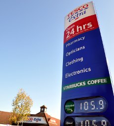 Tesco supermarket, Three Bridges, Crawley