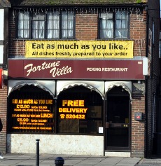 Fortune Villa restaurant, Crawley