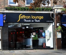 Saffron Lounge restaurant, Crawley