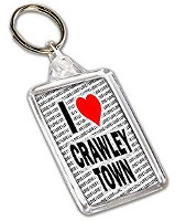 Crawley Town keyring